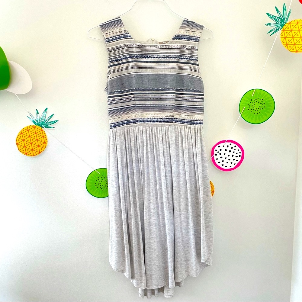 ANTHROPOLOGIE DOLAN Sabado Dress in Gray